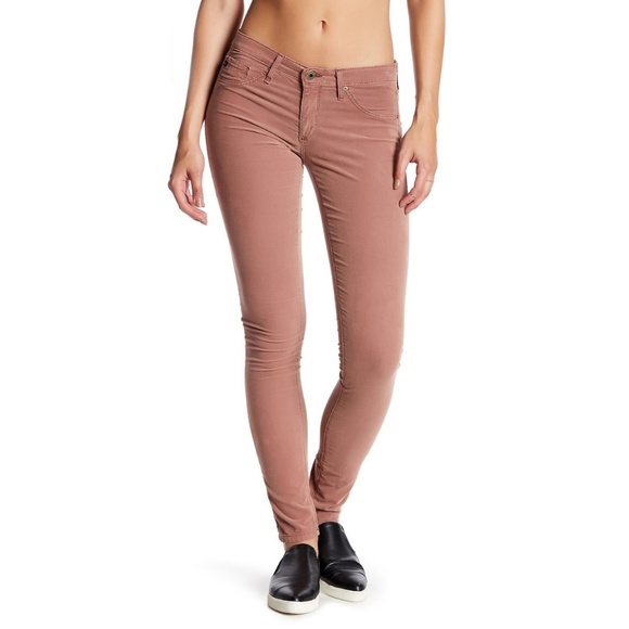 🌟 AG The Legging Super Skinny Cord Wht/Blk - Picture 2 of 6